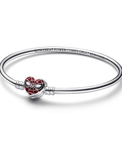 Pandora Moments Marvel Spider-Man Mask Clasp Bangle