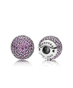 Purple Pavé End Caps