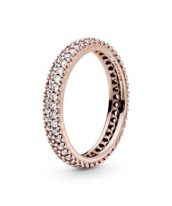 PANDORA Rose ring with clear cubic zirconia