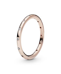 PANDORA Rose ring with clear cubic zirconia