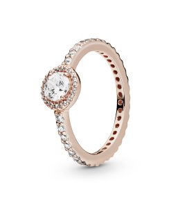 PANDORA Rose ring with clear cubic zirconia