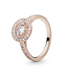 PANDORA Rose ring with clear cubic zirconia