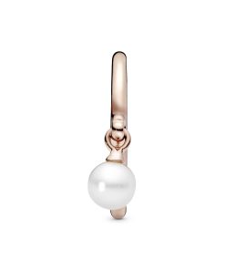 PANDORA Rose ring with white freshwater cultured pearl