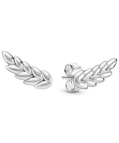 Seeds silver earrings