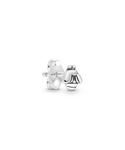 Bee sterling silver stud earring