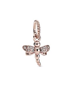 Sparkling Dragonfly Pendant