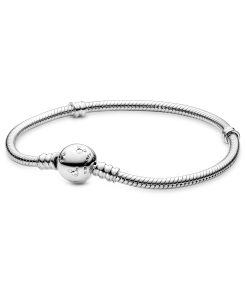 Disney Mickey silver bracelet with clear cubic zirconia