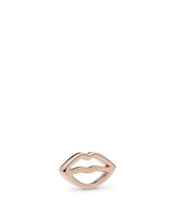 Lips 14k Rose Gold-plated petite element