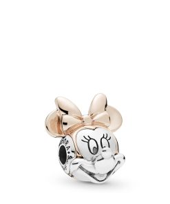 Disney Minnie ESSENCE COLLECTION 14k Rose Gold-plated and silver charm