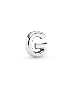 Letter G silver petite element