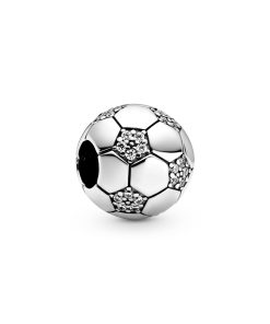 Sparkling Football Charm