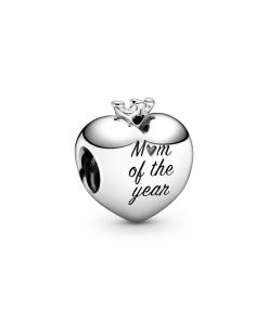 Mum Of The Year Heart Charm