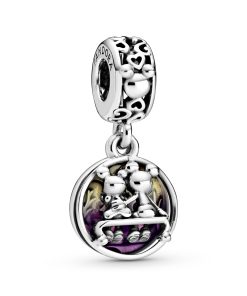 Disney Mickey Mouse & Minnie Mouse Happily Ever After Dangle Charm