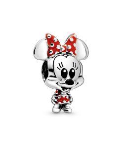 Disney Minnie Mouse Dotted Dress & Bow Charm