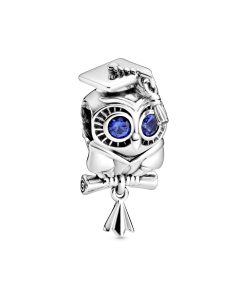 Wise Owl Graduation Charm