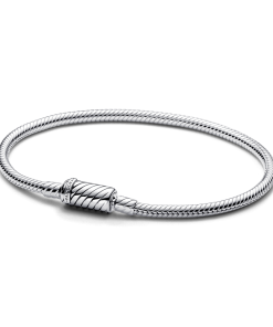 Pandora Moments Sliding Magnetic Clasp Snake Chain Bracelet