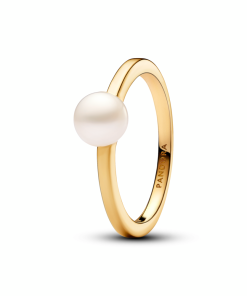 Treated Freshwater Cultured Pearl Ring