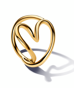 Organically Shaped Heart Ring