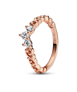 Regal Swirl Tiara Ring