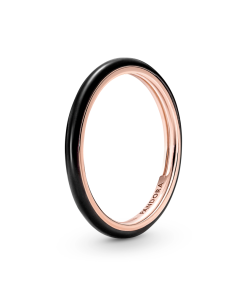 Pandora ME Black Enamel Ring