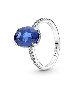 Sparkling Statement Halo Ring