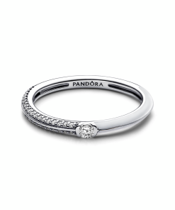 Pandora ME Pavé & White Dual Ring