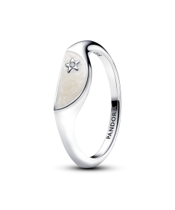 Pandora ME Halved Enamel Signet Ring