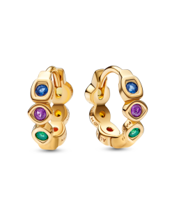 Marvel The Avengers Infinity Stones Hoop Earrings