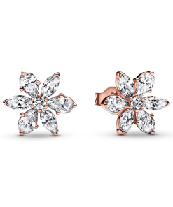 Sparkling Herbarium Cluster Stud Earrings