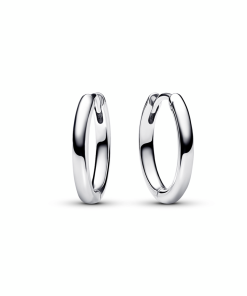 Pandora Moments 18 mm Charm Hoop Earrings