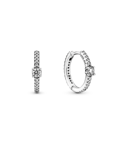 Sparkling Hoop Earrings