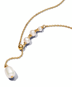 Treated Freshwater Cultured Pearl Drop Necklace