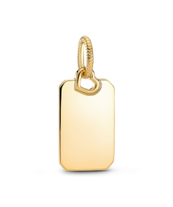 Engravable Rectangle Tag Pendant