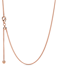 Pandora Rose necklace with sliding clasp