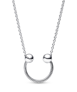 Pandora Moments U-shape Charm Pendant Necklace