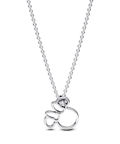 Disney Minnie Mouse Silhouette Collier Necklace