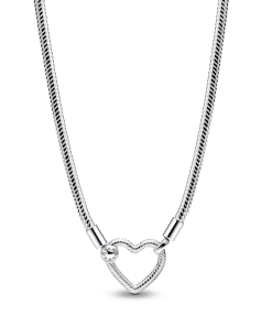 Heart Closure Snake Chain Necklace