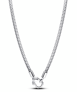 Studded Clasp & Chain Necklace