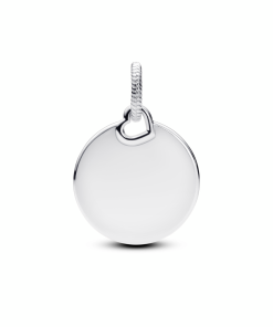 Engravable Round Tag Pendant