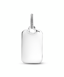 Engravable Rectangle Tag Pendant