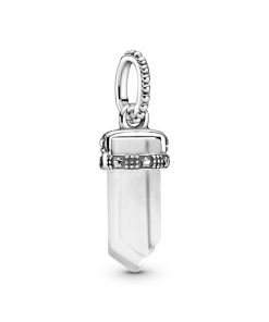 White Amulet Pendant