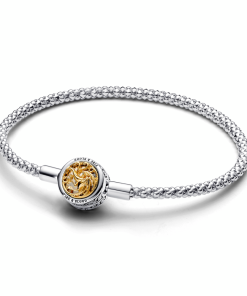 Game of Thrones House Sigil Clasp Pandora Moments Studded Chain Bracelet
