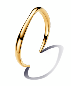 Organically Shaped Open Bangle