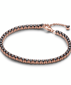 Black Sparkling Tennis Bracelet