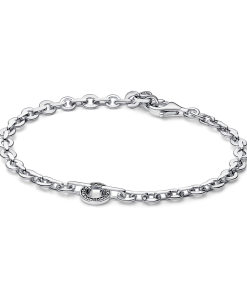 Pandora Signature Pavé Bold Chain Bracelet