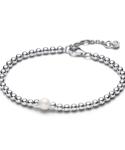 Treated Freshwater Cultured Pearl & Beads Bracelet