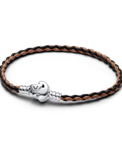 Disney The Lion King Clasp Pandora Moments Braided Leather Bracelet