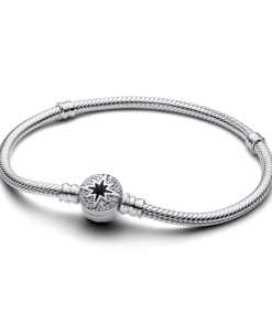 North Star Clasp Snake Chain Bracelet