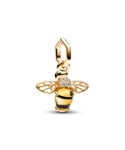 Sparkling Bee Dangle Charm