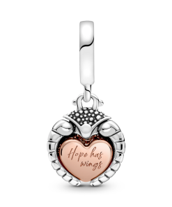 Pandora Club 2022 Ladybird & Heart Dangle Charm
